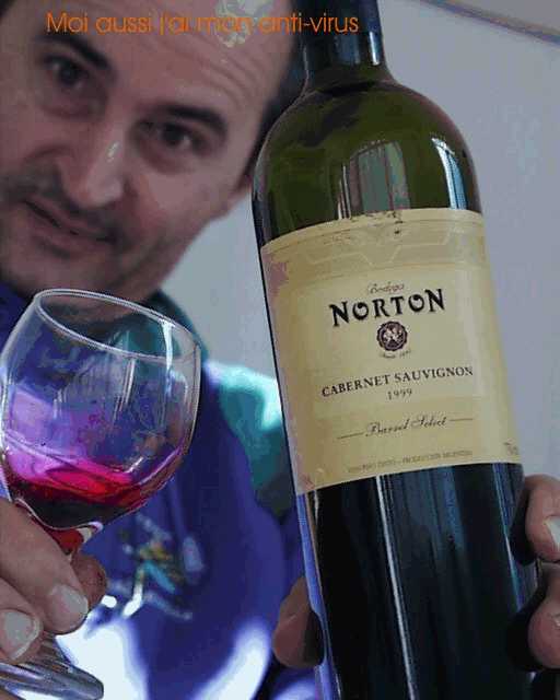 le vin comme anti-virus