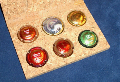 coffret Gosset ouvert